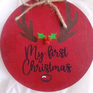 My first Christmas ornament